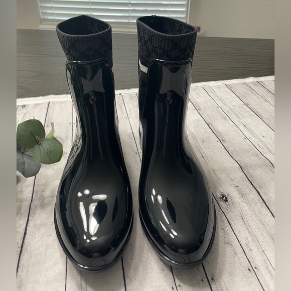 New COACH Rain Bootie - Picture 1 of 10